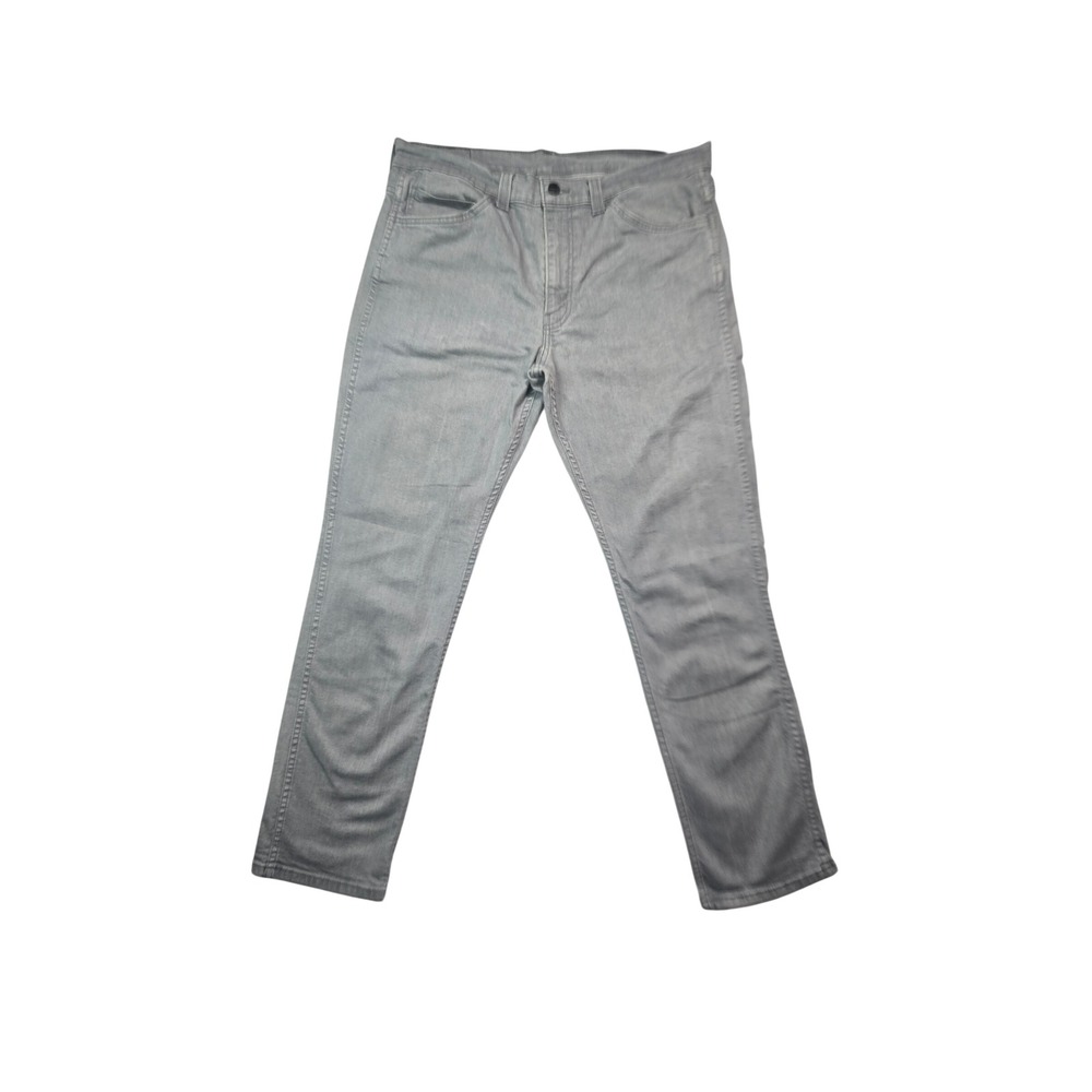 Levi's 511 Slim Fit Jeans Mens 36 Gray Stretch Denim Streetwear Classic